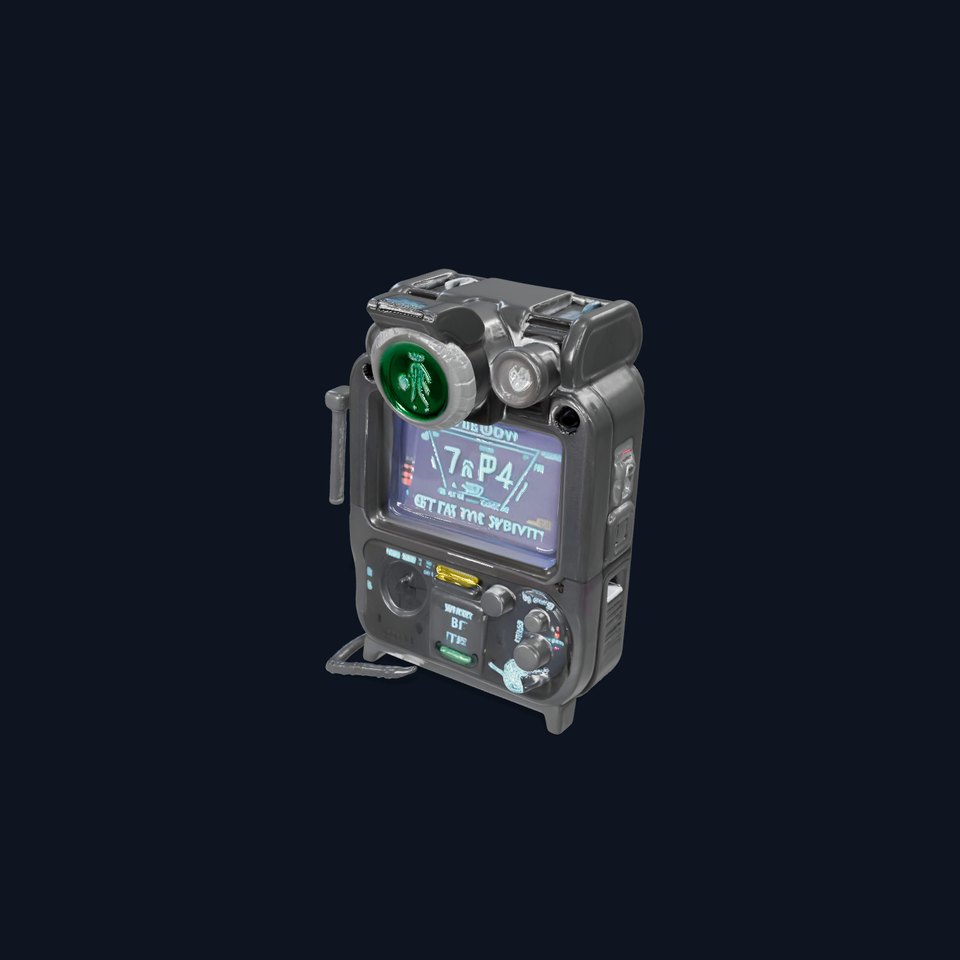 Retro Futuristic Device model pack